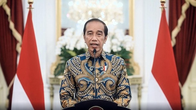 Jokowi meminta wartawa bertanya ke Kapolri seputar kasus dan motif penembakan Brigadir J.