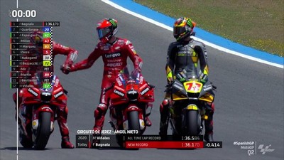 VIDEO: Detik-detik Bagnaia Raih Pole dan Cetak Rekor MotoGP Spanyol