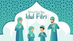 Begini Jawaban Taqabalallahu Minna Wa Minkum yang Diucapkan Saat Idul Fitri