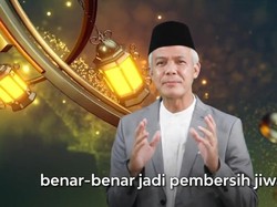 Ganjar-Taj Yasin Ucapkan Selamat Idul Fitri, Hendi Berpantun