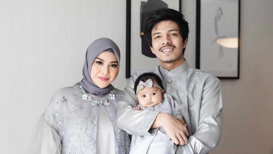 Momen Lebaran Perdana Atta dan Aurel sebagai orang tua.