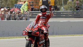 FOTO: Kemenangan Tanpa Cela Bagnaia di MotoGP Spanyol