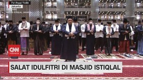 VIDEO: Suasana Salat Id di Masjid Istiqlal
