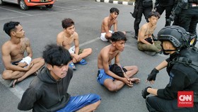 6 Orang Ditangkap Terkait Tawuran Tewaskan Remaja di Makassar