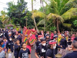 Kemeriahan Barong Ider Bumi Banyuwangi Setelah 2 Tahun Digelar Sederhana