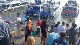 Kunjungan Wisatawan ke Bali 40 Ribu per Hari, Pelabuhan Sanur Padat