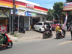 Cegah Macet, Polisi Alihkan Lalin Jalur Arteri Pandeglang Arah Rangkasbitung