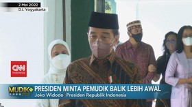 VIDEO: Presiden Minta Pemudik Balik Lebih Awal