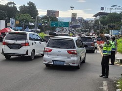 Lebaran Hari Kedua, Berikut Titik-titik Macet Kawasan Puncak Pagi Ini