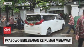 VIDEO: Prabowo Berlebaran ke Rumah Megawati