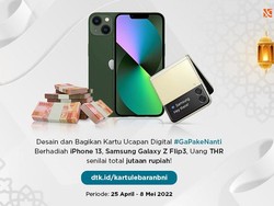 Hanya Kirim Ucapan Lebaran Bisa Dapat Iphone 13, Ini Caranya!