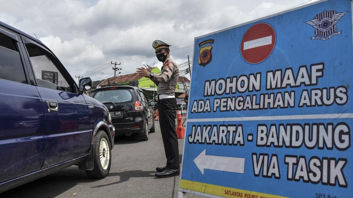 FOTO: Padat Kendaraan di Jalur Selatan Ciamis
