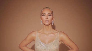 Kim Kardashian Dinilai Tak Layak Pakai Gaun Marilyn Monroe di Met Gala 2022