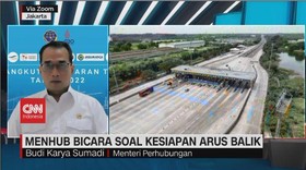 VIDEO: Menhub Bicara Soal Kesiapan Arus Balik