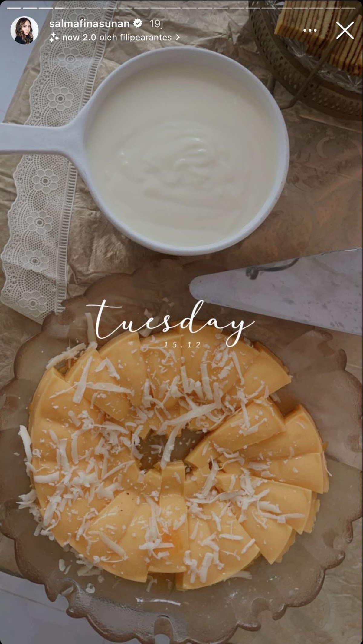 Sudah beda agama&comma; Salmafina Sunan tetap rayakan lebaran bareng keluarga