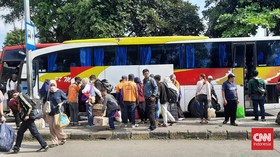 Kemenhub Catat 11 Juta Orang Naik Angkutan Umum saat Mudik Lebaran