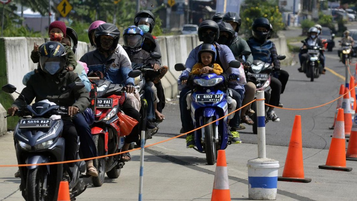 FOTO: Arus Balik Lebaran di Pelabuhan Bakauheni