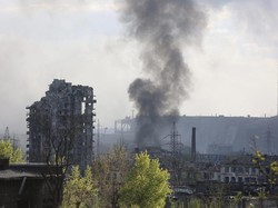 50 Warga Sipil Ukraina Dievakuasi Dari Pabrik Baja Azovstal