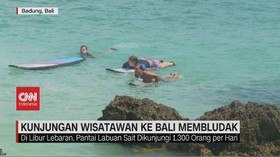 VIDEO: Kunjungan Wisatawan ke Bali Membludak