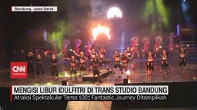 VIDEO: Mengisi Libur Idulfitri di Trans Studio