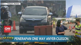 VIDEO: Penerapan One Way Anyer-Cilegon