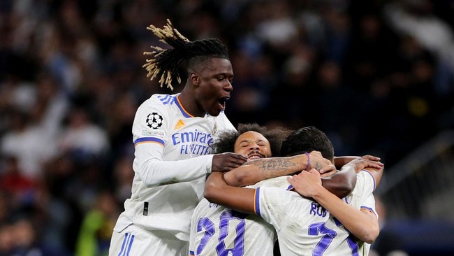 Eduardo Camavinga layak disebut sebagai pahlawan bayangan di balik sukses Real Madrid lolos ke final Liga Champions.