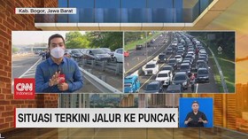 VIDEO: Situasi Terkini Jalur ke Puncak Bogor