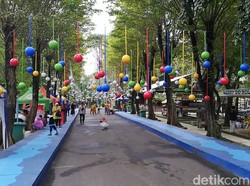 H+3 Idul Fitri, Solo Zoo-Taman Balekambang Diserbu Wisatawan