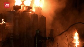 VIDEO: Serangan Militer Rusia di Lviv Sasar Pembangkit Listrik
