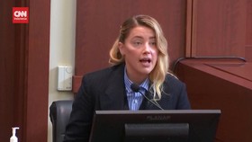 VIDEO: Kesaksian Amber Heard Alami KDRT Pertama Perkara Tato Mantan