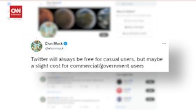 VIDEO: Elon Musk Patok Tarif Akun Twitter Komersial dan Pemerintah