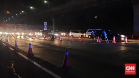 One Way Tol Arus Balik Disetop Senin Dini Hari Mulai Pukul 02.30 WIB