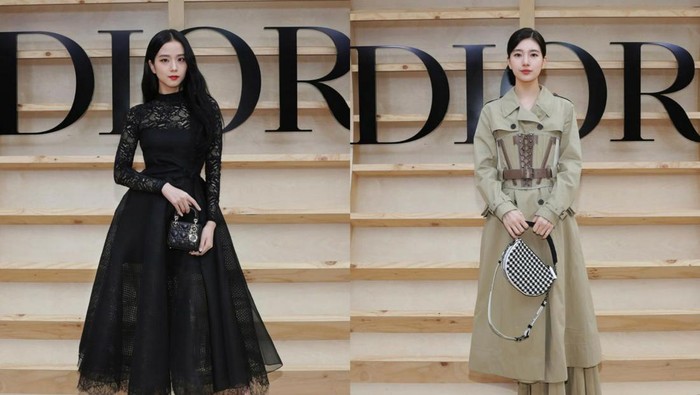 Adu Gaya Couple Drama Snowdrop dan Start Up di Fashion Show Dior! Jisoo vs Suzy, Siapa Favoritmu?
