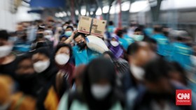 Arus Balik, 15 Ribu Penumpang KA Jarak Jauh Tiba di Pasar Senen