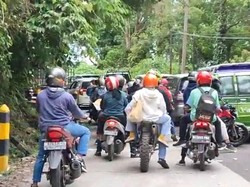 Polisi Ungkap Kondisi Arus Balik Jalur Medan-Berastagi : Padat