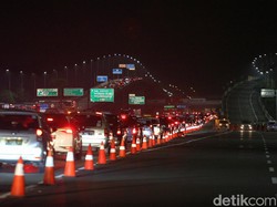 One Way Arus Balik Diperpanjang Malam Ini, dari Km 422 hingga 47 Arah Jakarta