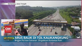 VIDEO: Situasi Terkini Arus Balik di Tol Kalikangkung & Tol Banyumanik