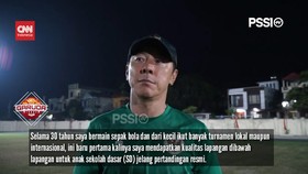 VIDEO: Coach Shin Kecewa Kualitas Tempat Berlatih Timnas U-23 Buruk