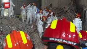 VIDEO: 53 Tewas Akibat Gedung Runtuh di China