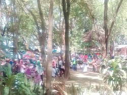 5 Ribu Pengunjung Padati Waduk Gondang Lamongan di H+4 Lebaran