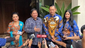 AHY Silaturahmi ke Rumah Airlangga, Buka Pintu Koalisi Pilpres 2024
