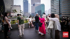 FOTO: Menikmati Libur Lebaran Bersama Wajah Baru Sarinah di Jakarta