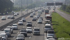 One Way, Perjalanan Tol Kalikangkung-Cikampek Diprediksi 5,5 Jam