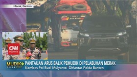 VIDEO: Pantauan Arus Balik Pemudik di Merak