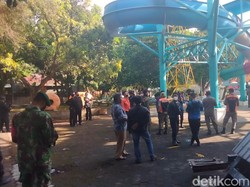 Begini Penampakan Perosotan Kenpark yang Ambrol dari Ketinggian 8 Meter