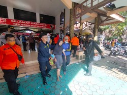 Perosotan Kenpark Kenjeran Ambrol, Polisi Meluncur ke Lokasi