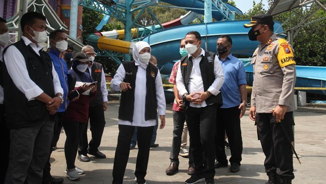 Proses penyelidikan dan rekonstruksi perosotan ambrol di kolam renang Kenjeran Park (Kenpark) Surabaya bakal melibatkan perusahaan asal Kanada.
