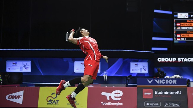 Klasemen sementara Thomas dan Uber Cup 2022 usai tim putra dan putri Indonesia menang di hari pertama, Minggu (8/5).