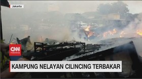 VIDEO: Kampung Nelayan Cilincing Terbakar