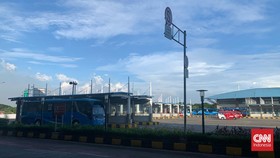 Pemudik Tiba di Terminal Pulogebang Disiapkan Angkutan Gratis